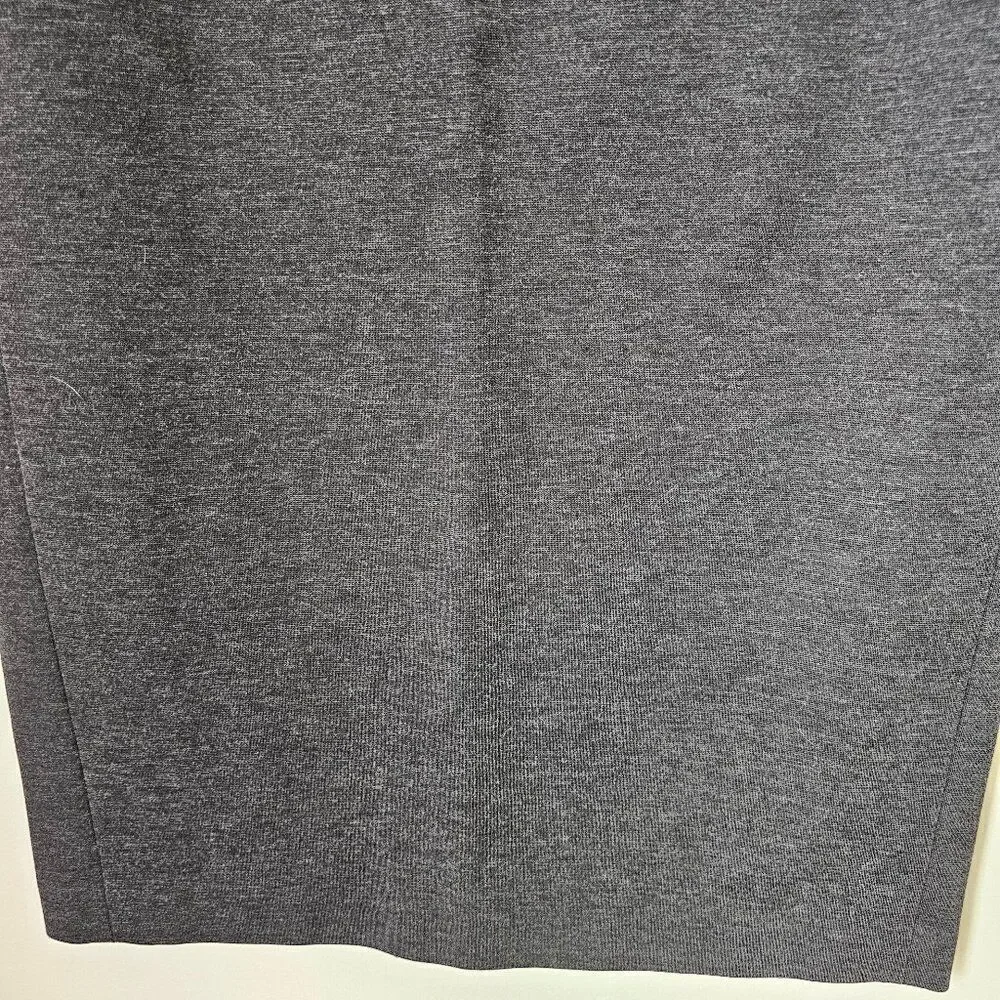 EUC VINCE CAMUTO DARK GREY FITTED PENCIL SKIRT SIZE SMALL